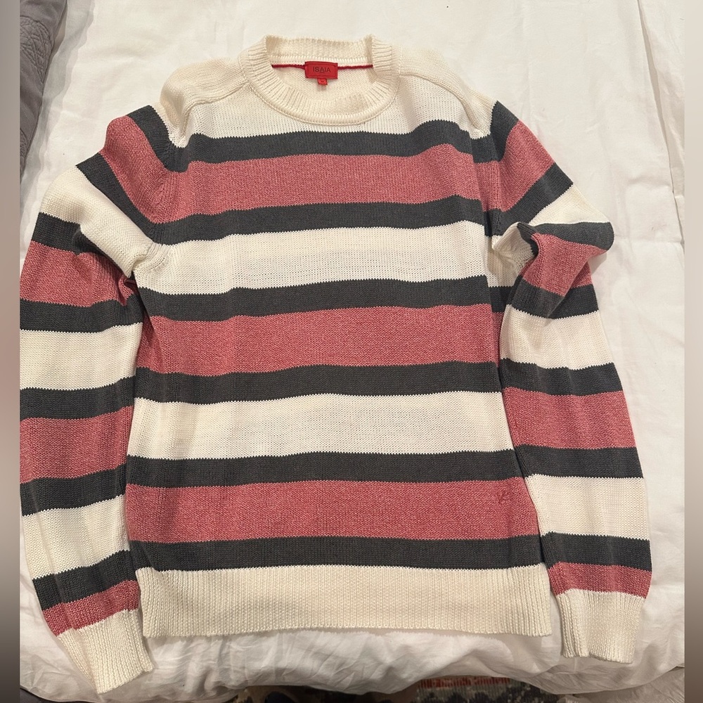 Isaia striped sweater